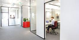 PDA玻璃隔断系统—吸音系列